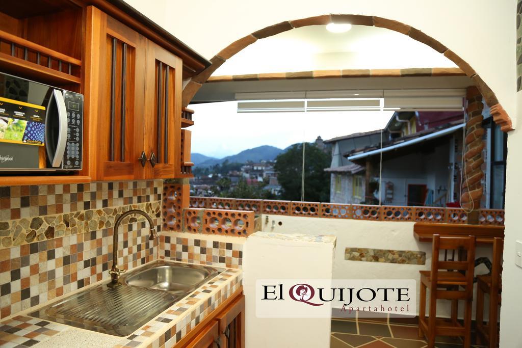 El Quijote Apartahotel Jericoc  Rum bild